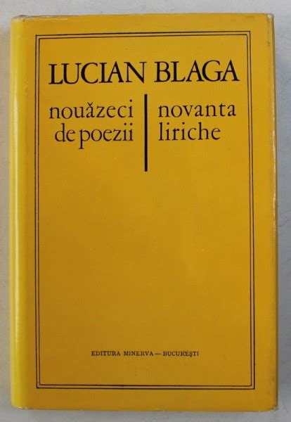 lucian blaga poezii romana.